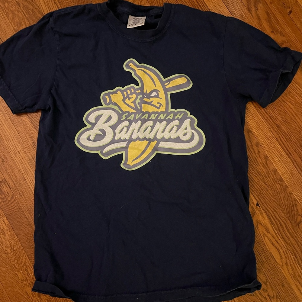 Comfort Colors Dark Blue Savannah Bananas Tee